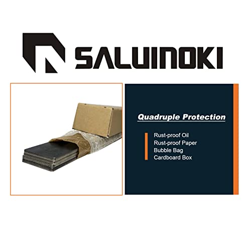 1095 Steel Flat Stock Steel Bar High Carbon (8Pcs, 12"X1.5"X0.12") For 1095 Knife Making Steel #TOP4