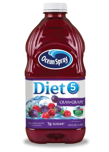 Ocean Spray Diet Variety Pack Juice Drink, 64Oz Bottle (Pack Of 4, Total Of 256Oz), 64.0 Fl Oz #TOP4