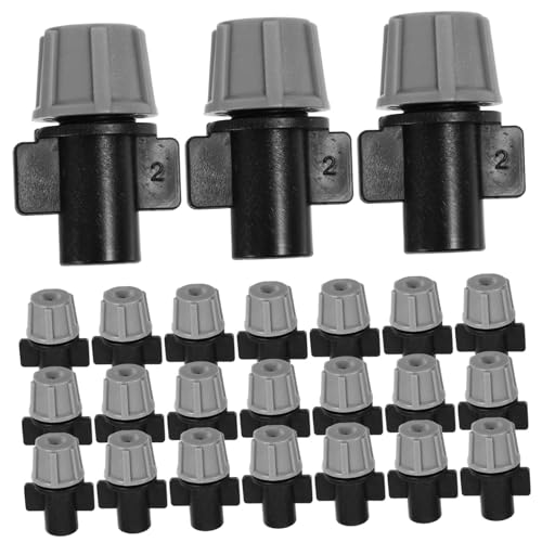 BCOATH Drip Irrigation Misting Nozzles 50pcs Reptile Mister Nozzles Fine Mist Nozzles for Garden Hose Spray Nozzle