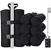 240 lbs canopy weights sand bags set of 41680d heavy duty plus size canopy weight bags pop up canopy tent instant outdoor sun shelter patio umbrella  urban country home decor