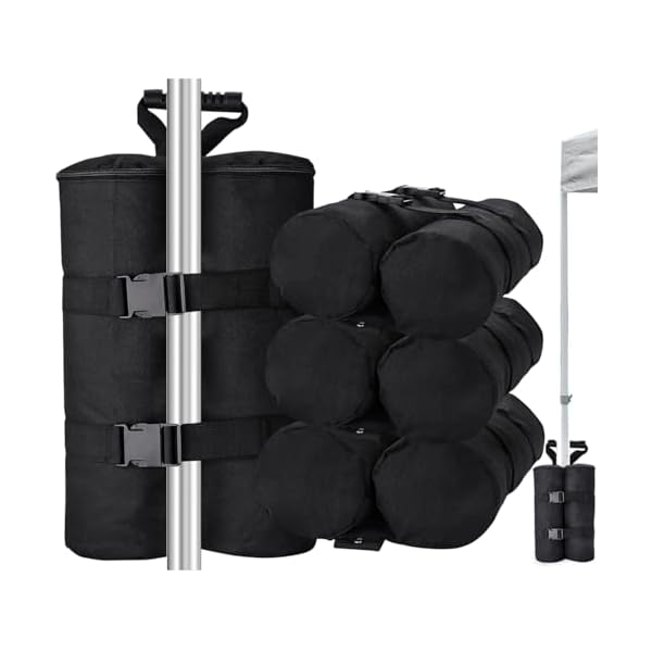 240 lbs canopy weights sand bags set of 41680d heavy duty plus size canopy weight bags pop up canopy tent instant outdoor sun shelter patio umbrella  urban country home decor