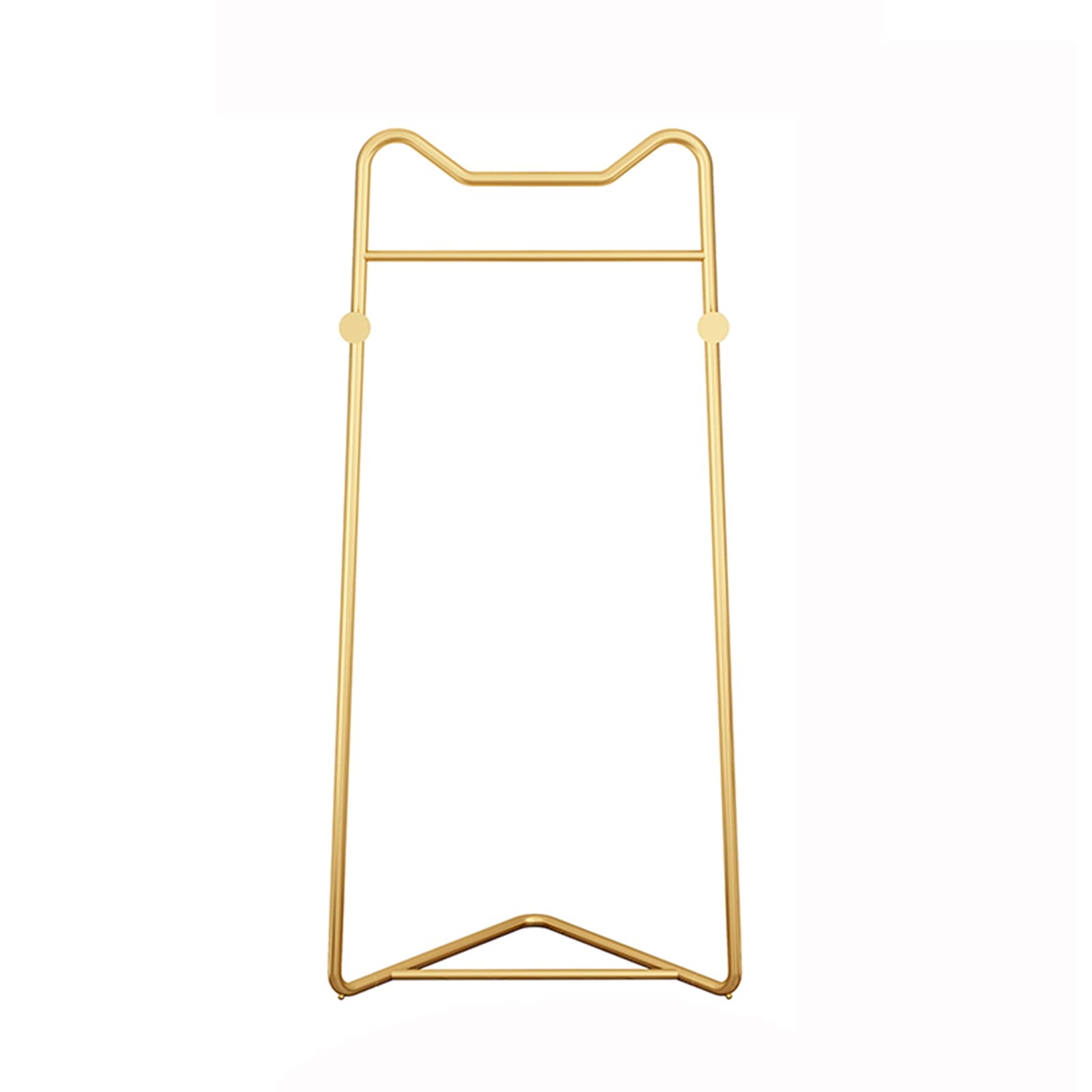 Tringle à vêtements en métal d'angle pour corriger le manque de place en chambre