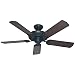 Hunter 53060, Sea Air 52" Ceiling Fan, Textured Matte Black