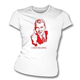 I Hate Reading Women's Slimfit T-shirt Bournemouth X-Large