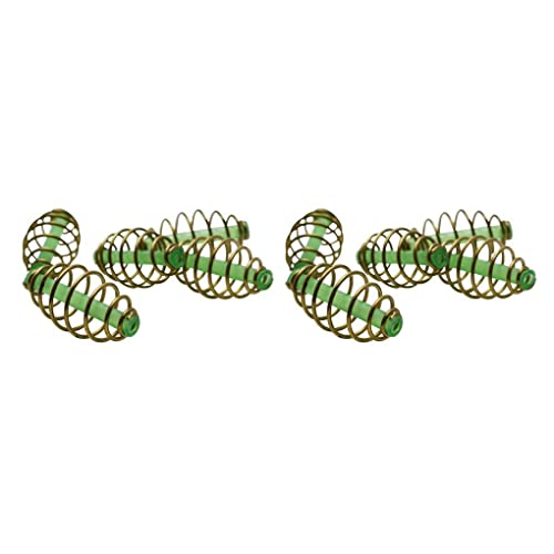 SUIOPPYUW 2 Satz von Angeln Spring Feeder Bait Cage Methode Salzwasser Tackle S – Bild 4