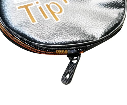 Image of RoadReligion Waterproof Black Rain Cover for Bike's Petrol Tank | Circular Shape