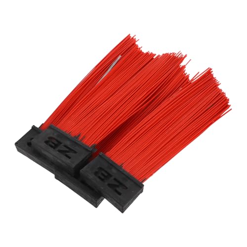 Cabilock 4pcs Heavy Duty Push Broom Head Replacement Steel Wire Sweeper Brush Efficient Outdoor Dust Cleaning Tool Compact Lightweight Cleaning Accessory for Maintenance and Sweeping Tasks