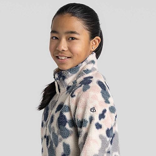 Craghoppers Girls Mellows Half Zip Borg Fleece Jacket4