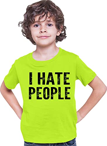 Go All Out I Hate People Funny Gift Mens Women Youth T-Shirt2
