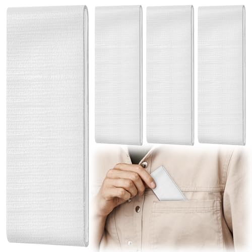 Image of 4 Pack 1.77 in x 10 ft Travel Duct Tape Mini Pocket Size Flat Roll Flexible Heavy Duty Waterproof Tear by Hand for Repair Outdoor Emergency Gear EDC DIY Craft Camping Hiking (White)