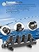 yourour NMEA 2000 (N2k) 4-Port MultiPort (Tee) T-Connector for Garmin Lowrance Simrad B&G & Navico Networks,Replace for 0101107801