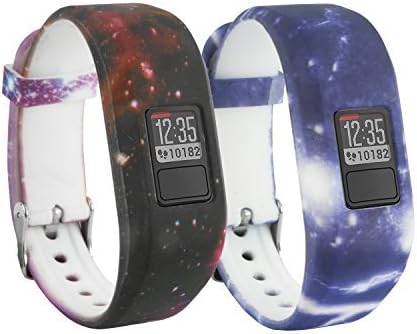 BeneStellar Garmin Vivofit 3 and Vivofit JR Fitness Bands with Secure Watch Clasp Silicone Replacement Bands for Garmin Vivofit 3 and Vivofit JR[fits 6~8.5 inch Wrists]