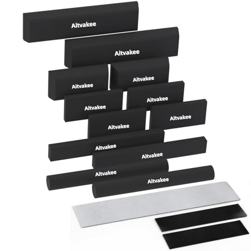 Aitvakee Sanding Blocks 12Pcs EVA Foam Wet Dry Sponge for Auto Wood