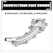 CNRAQR 5184653AF Engine Crossover Water Outlet & 902-3036 Thermostat Housing Assembly Aluminium Upgrade Kit for 2011-2017 Chrysler 200 Dodge Charger Journey Durango Jeep Cherokee