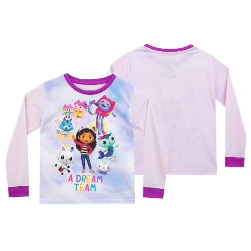 DREAMWORKS GABBY'S DOLLHOUSE vPajamas 2 Pack | Girls Pack Of Two Pajamas | Two Pack Pajama Set For Girls2
