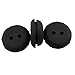 HIPA (Pack of 3) Rubber Grommet for 2-hole 21mm (13/16") Tank Hole