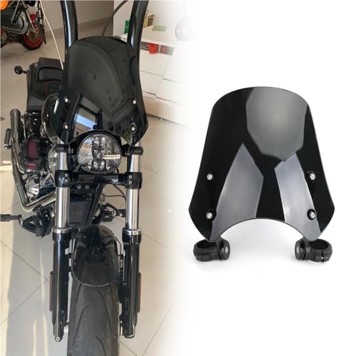 Extension pare-brise moto Softail Wide qualité supérieure et finition - 2