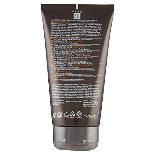 Piz Buin Tan & Protect, Sonnencreme mit Bräunungsbeschleuniger, LSF 30, wasserfest und nicht fettend, 150ml (Packung mit 2) – Ansicht 3