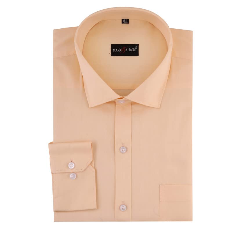 MARK & ALBERTMen's Cotton Formal Shirt