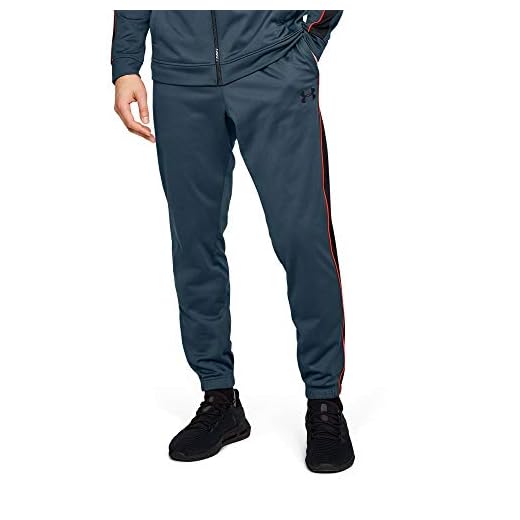 Under Armour Unstoppable Essential Track Pantalón, Hombre, Gris, XL