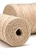 Die cordeline Roll Jute Roll 500 g Schnur Jute Ø 2 mm, ± 400 m, natur, 9, 5 x 15, 5 cm