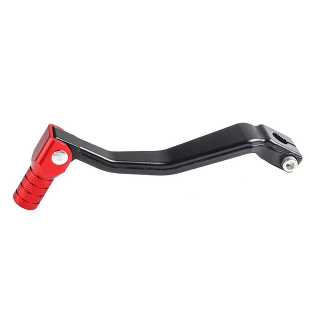 Levier de vitesse moto robuste en métal noir et rouge pour CRF300L CBR250