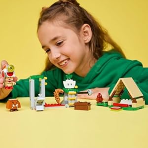 Amazon.co.jp - レゴ® スーパーマリオ キノピオ隊長のキャンプ 72040