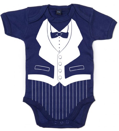 Image is Everything IiE, diseño de ESMOQUIN DE cachorro con pajarita, de niño Unisex Diseño de chica con diseño de bebé, body de