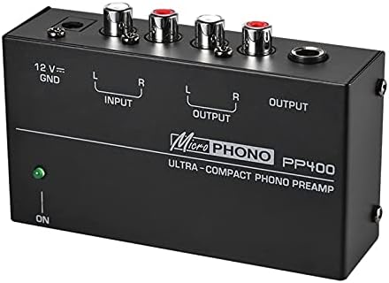 Operational Amplifier Chips - Ultra-Compact Phono Preamp Preamplifier With Rca 1/4Inch Trs Interfaces Preamplificador Phono Preamp(Eu Plug)