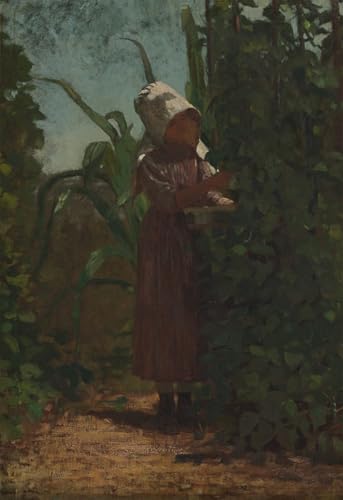 Art tableau le cueilleur de haricots Winslow Homer impression d'art grand format