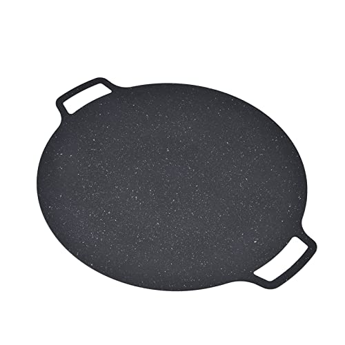 Sartén antiadherente para cocinar en interiores y exteriores, placa redonda ideal para el hogar, camping y senderismo