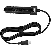 65W USB-C Laptop Car Charger Compatible with Dell Latitude 9430 7530 7430 7330 5330 5430 5530 3330 2-in-1 Laptop P159G P104F P137G P138G P133G P134G P136G P135G P104F P110F Dell Precision 3570