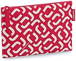 reisenthel Diverse LR3070 Signature red czerwona kosmetyczka i pomoc w utrzymaniu porządku w podróży z zamkiem błyskawicznym szer. 24 x wys. 17 x gł. 0 cm, Signature Red, S, kosmetyczka