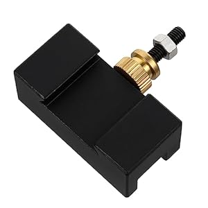 Angoily 3pcs Lathe Tool Holder Rapid Swap Tool Post for Lathe Turning and Stationary Kit