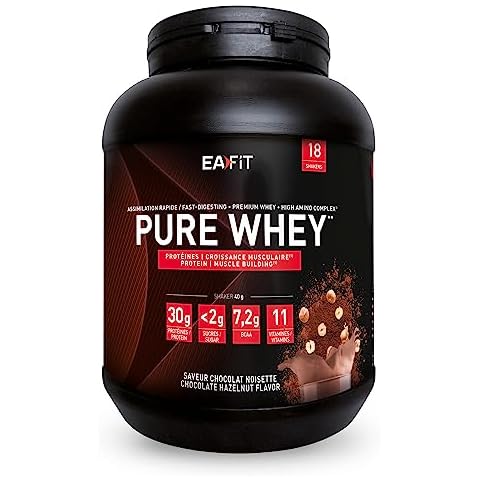 Protéine Pure Whey Choco noisette EAFIT Cover