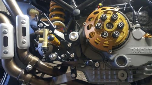 Commandes reculées moto DUCATI MONSTER 696 796 1100 platines réglables de rechange