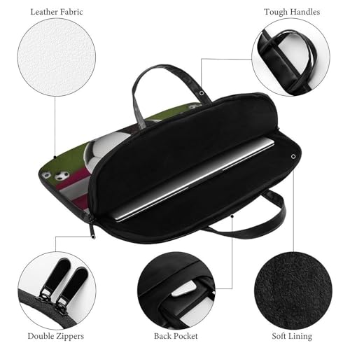 Bolso Maletín para Laptop 15.6 Pulgadas Impermeable Cuero miniatura 4