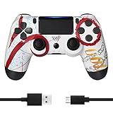 Controller for PS4 Wireless 1000mAh Joystick with Touch Pad/Dual Vibration/Six-axis Motion Control...