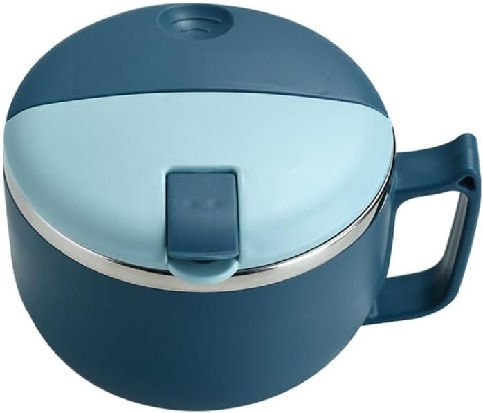 Stainless Steel Noodle Bowl Dormitory Outing Lunch Box Water Filled Bento