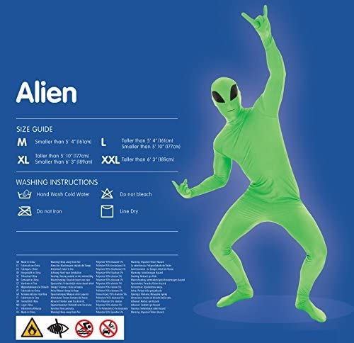 Morphsuits Adult Alien Costume Funny Halloween Costumes Large (Mpall) #TOP3