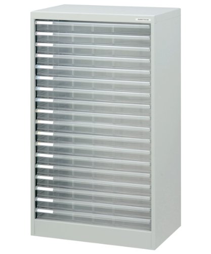 ナカバヤシ アバンテV2 フロアケースA3/浅18段/ A3F-18ニューグレー