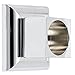 Alno A7446-PC Manhattan Modern Shower Rod Brackets Polished Chrome, 2-3/8-Inch