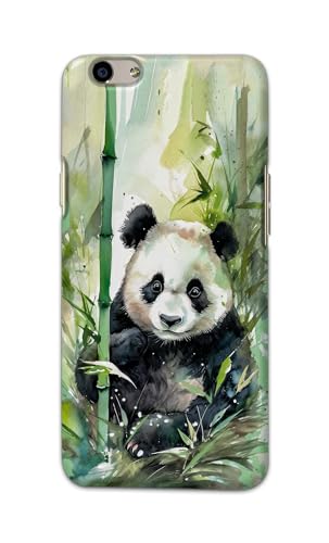 Image of Printed Hard Back Cover for Oppo F1s | Oppo A59 Back Cover (Panda -J1) -190724(EA)