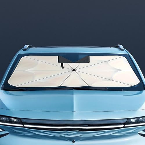 Parasol para Parabrisas contra Calor Extremo Sombrilla de Coche Plegable para Proteger el Salpicadero 3