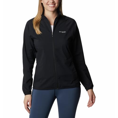 Columbia Women's Endless Trail Wind Shell, Black, Medium at Amazon