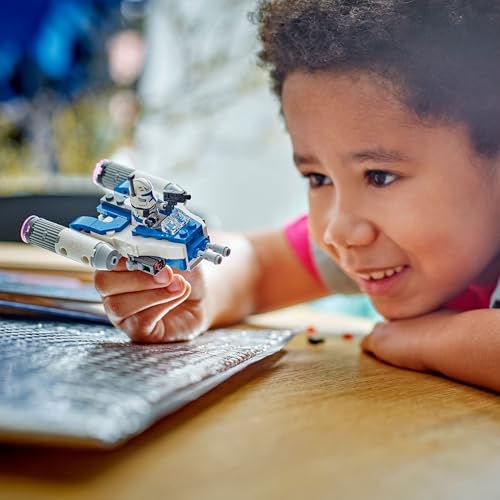 Star Wars Microfighter Y-wing di Captain Rex, Mini Astronave Giocattolo da Collezione da Le Guerre dei Cloni, Giochi per Bambini e Bambine da 6 Anni con Minifigure, Piccolo Regalo 75391 - Lego - Immagine 9