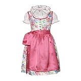 Dirndl: 100 % Baumwolle Schürze: 100% Polyester Bluse: 100% Baumwolle Verdeckter Reißverschluß vorne Dirndl: 100% Baumwolle Bluse:100% Baumwolle Schürze: 100% Polyester