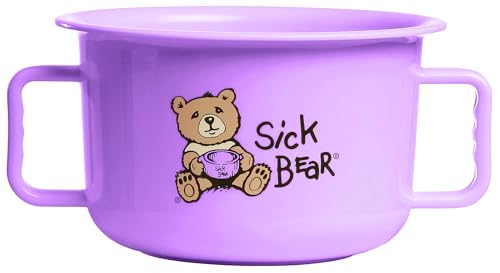 Throw-up Bowl for Kids, Great for Nausea, Vomiting, and Car Sickness, Lightweight, Dishwasher Safe,...