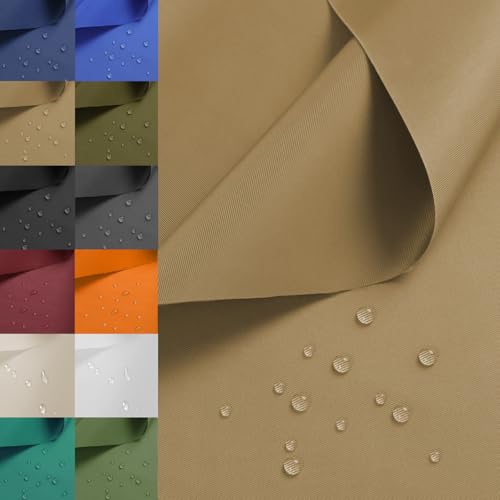Nylon Fabric, 58'W 420D Waterproof Fabric 1 Yard Ripstop...