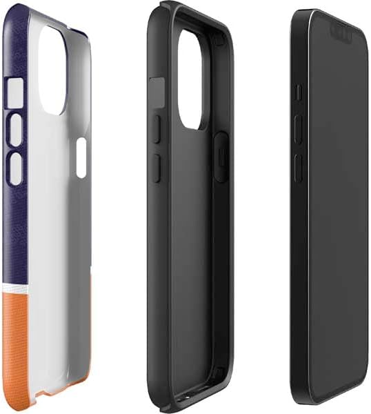 Skinit Impact Phone Case Compatible with iPhone 15 - Officially Licensed Clemson University Paw Logo Design